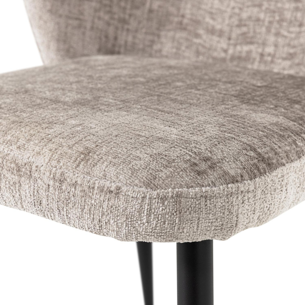 WOOOD Luse eetkamerstoel velvet Beige