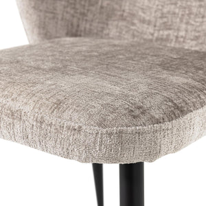 WOOOD Luse eetkamerstoel velvet Beige