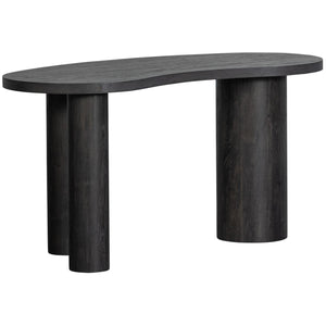 WOOOD Maan bureau Donkerbruin