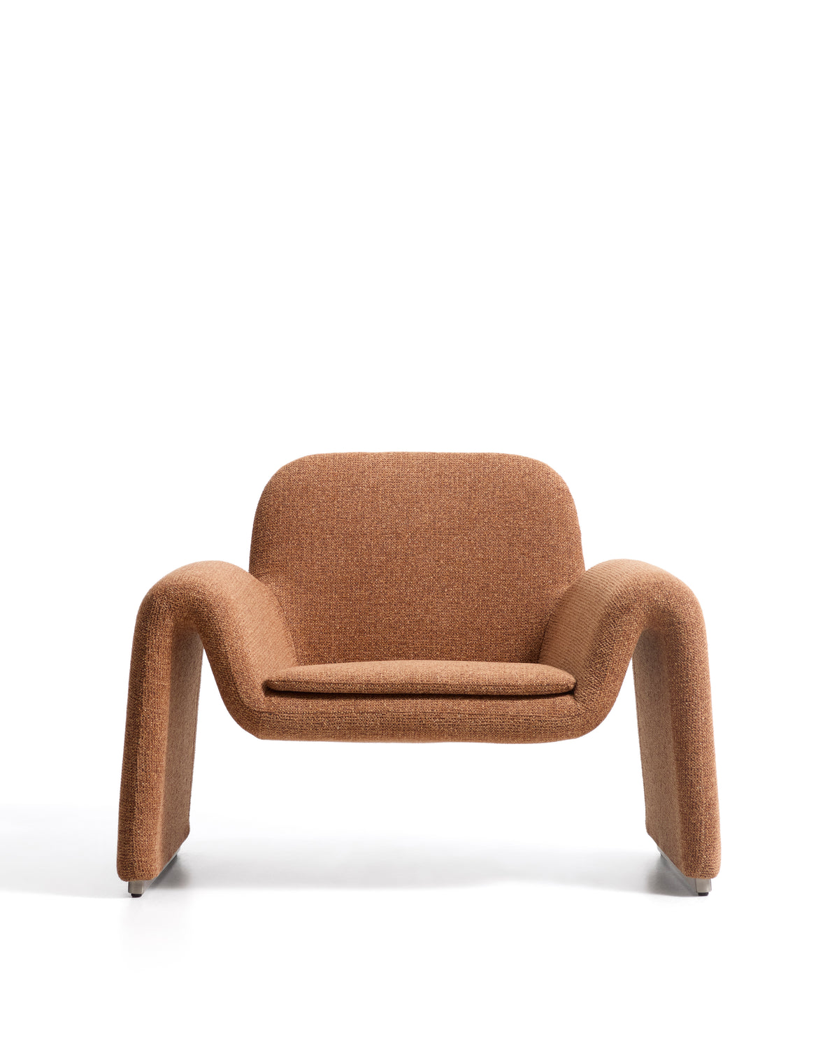 Kave Home Melvia fauteuil chenille Terracotta