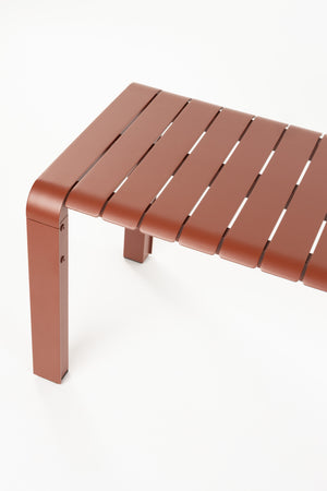 Zuiver Vondel tuinbank L175 Red