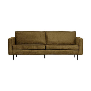 WOOOD Rodeo 2,5-zits bank structure velvet brass