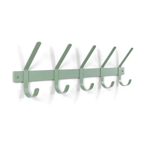 Spinder Design Dexter 5 wandkapstok Dusty Green