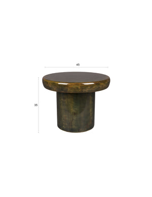 Dutchbone Mush bijzettafel Groen