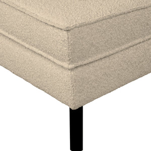 WOOOD Rodeo hocker bouclé Beige