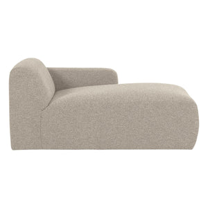 WOOOD Mojo Base chaise longue bank arm rechts bouclé Beige