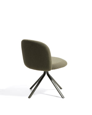 Kave Home Arino eetkamerstoel chenille Green