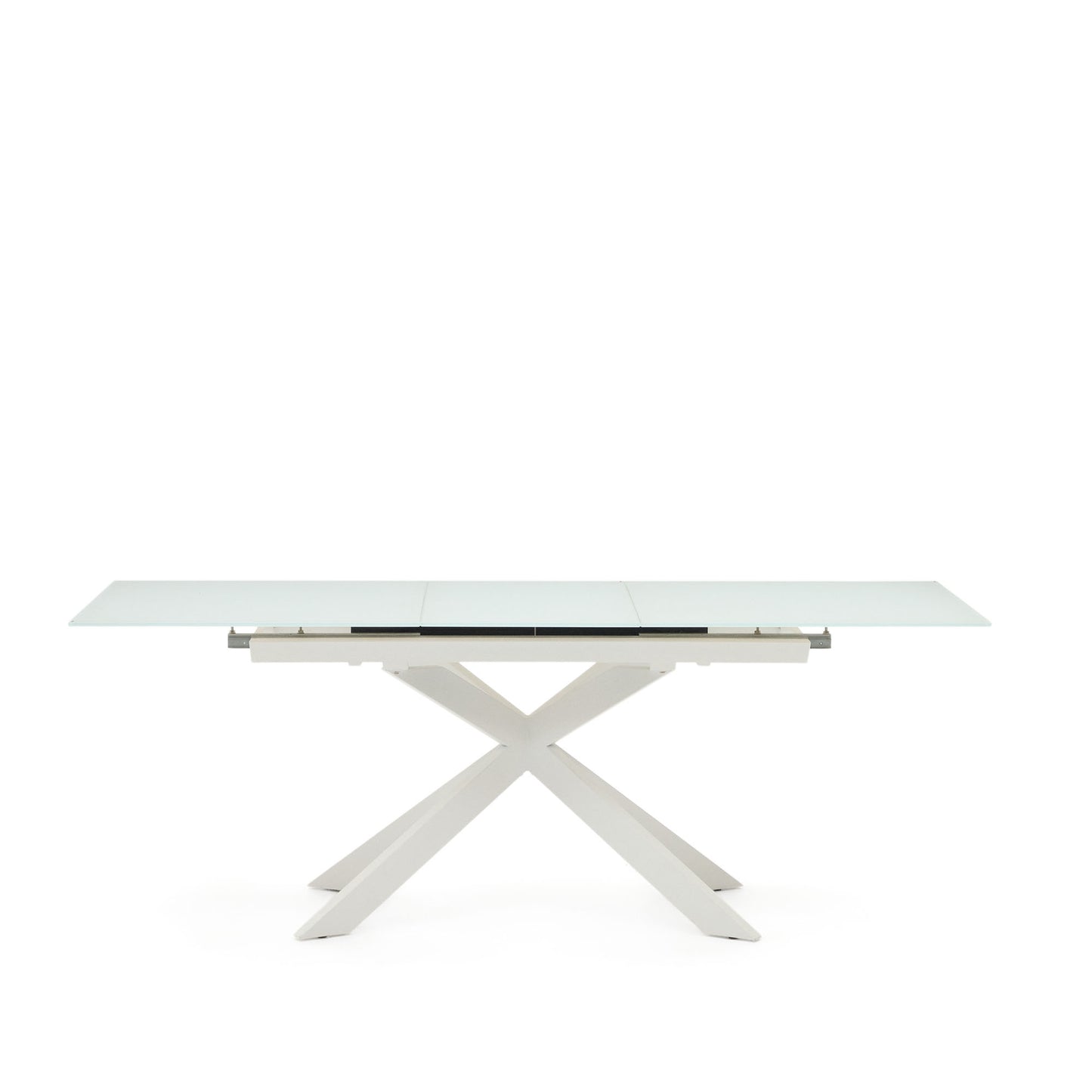 Kave Home Atminda eettafel uitschuifbaar rechthoek 160x90 cm White