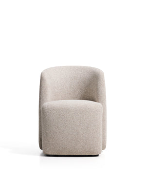 Kave Home Corvena eetkamerstoel chenille Beige