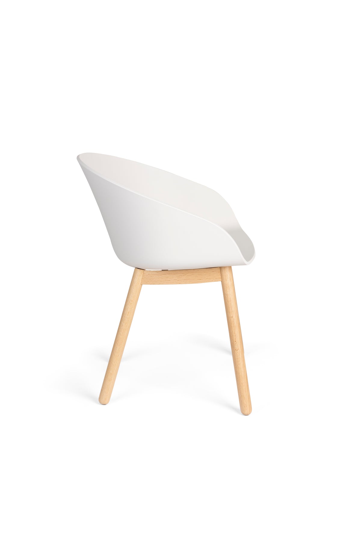 Zuiver Void eetkamerstoel Oak White