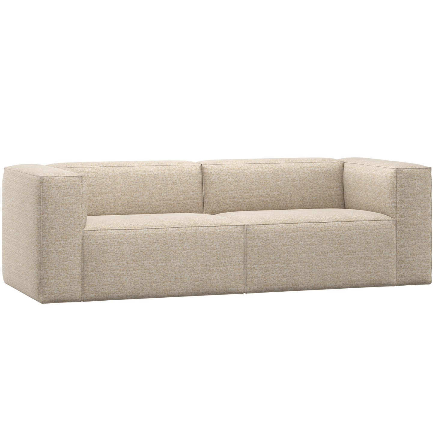 WOOOD Bean 3,5-zits bank Beige Melange