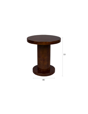 Dutchbone Quinn bijzettafel Walnoot