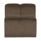 WOOOD Mojo eetkamerbank 84 cm met rugleuning velvet Taupe