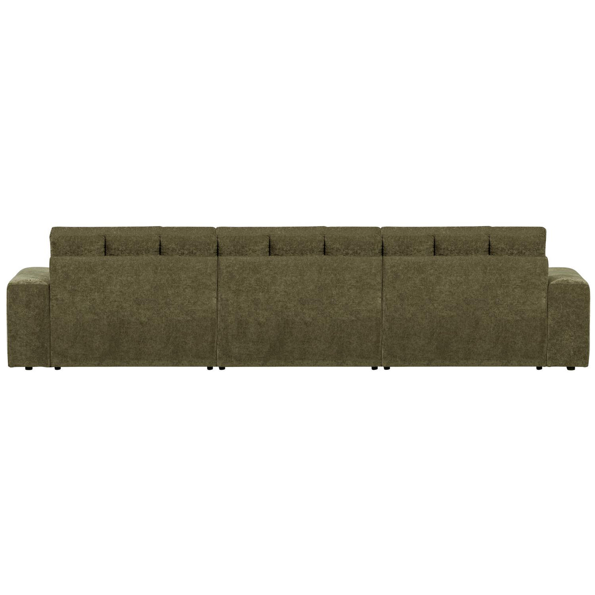 WOOOD Second Date chaise longue bank links velvet Groen