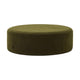 Kave Home Kaeli poef Ø120 cm bouclé Green
