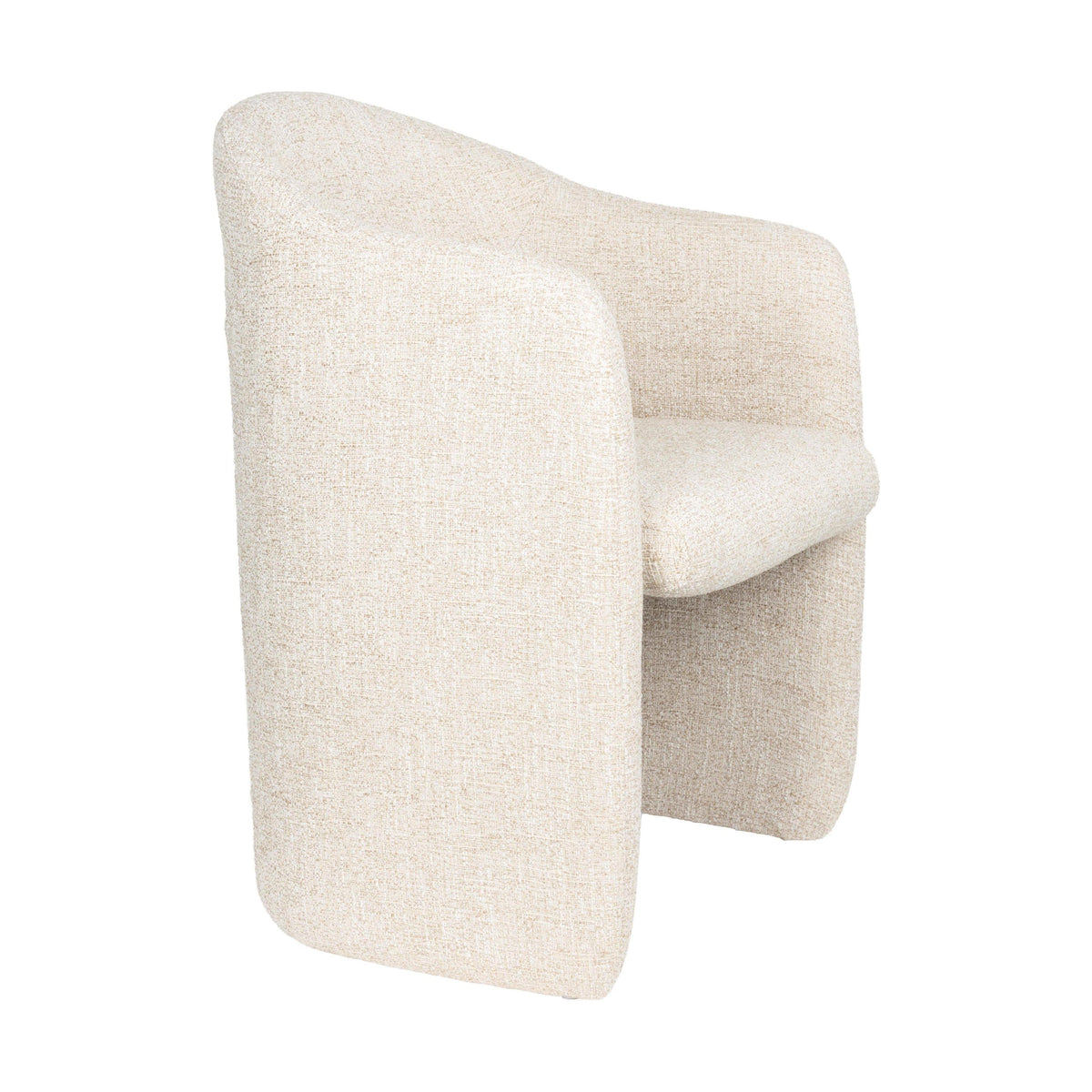 Zuiver Contour eetkamerstoel Beige