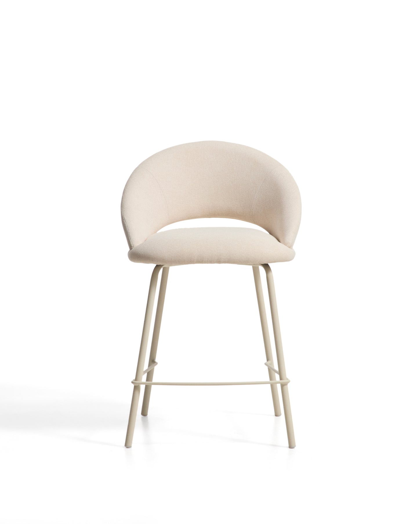 Kave Home Bonali barkruk H65 chenille Beige