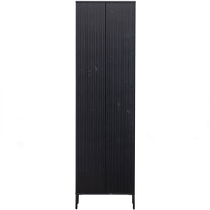 WOOOD Gravure kast Zwart