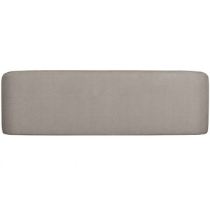 WOOOD Sloping 3-zits bank Off White Melange