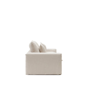 Kave Home Anarela 3-zitsbank Iboni Beige