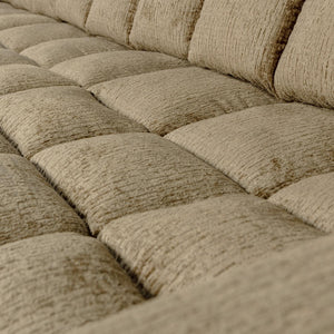 WOOOD Second Date chaise longue bank links structure velvet Wheatfield