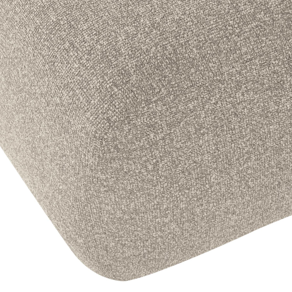 WOOOD Mojo Base poef bouclé Beige