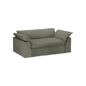 HKliving Nomad bank 204 cm Linen Army Green