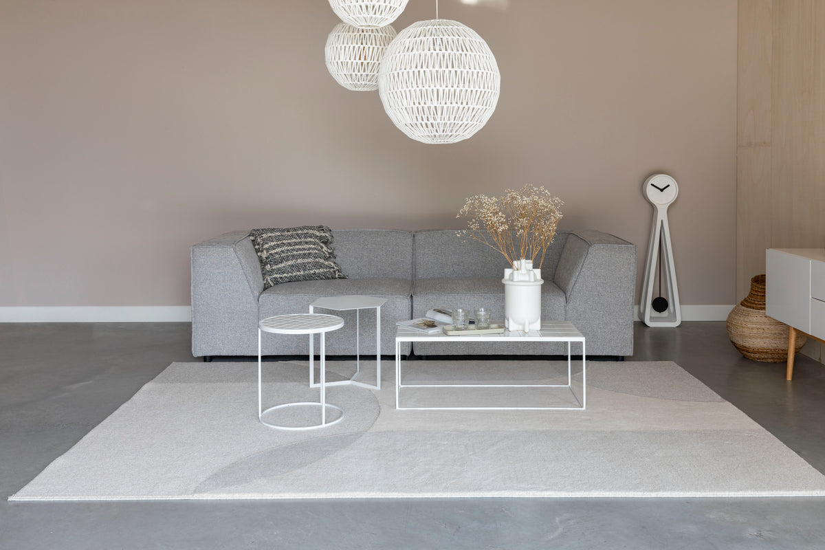 Zuiver Dream vloerkleed 200x300 cm Natural/Grey