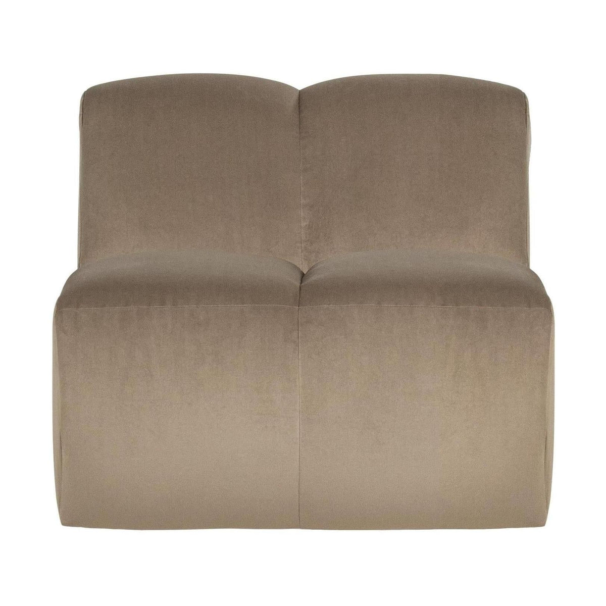 WOOOD Mojo 1-zits bank velvet Khaki
