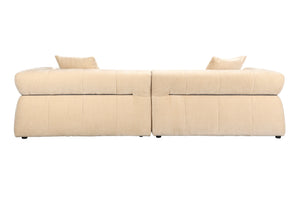 Dutchbone Hodge 4,5-zitsbank Beige