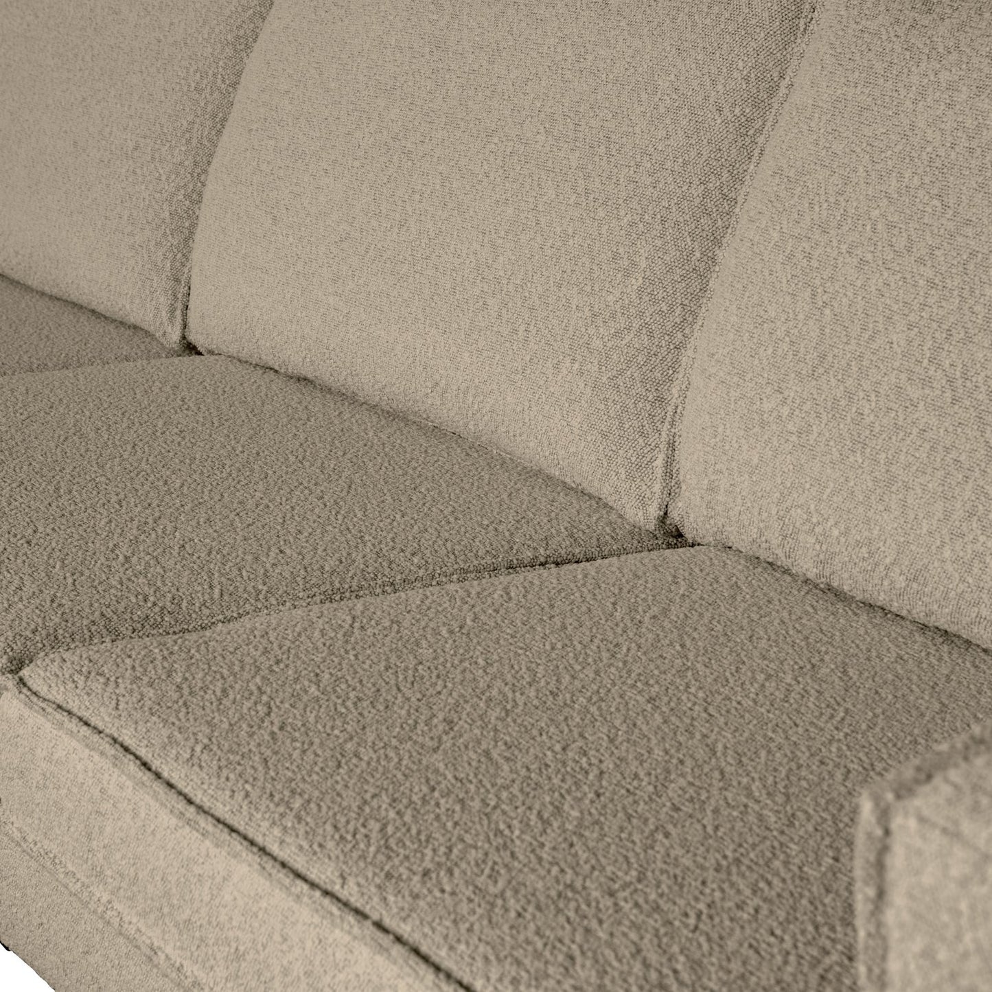 WOOOD Rodeo 3-zits bank bouclé Beige