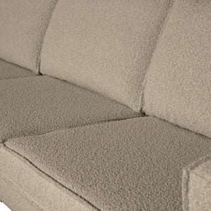 WOOOD Rodeo 3-zits bank bouclé Beige
