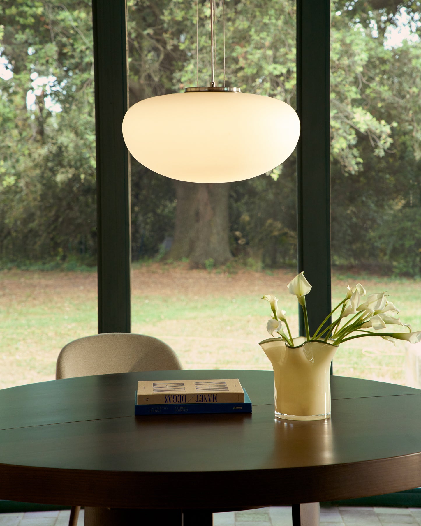 Kave Home Artis eettafel uitschuifbaar rond Ø150 Dark brown