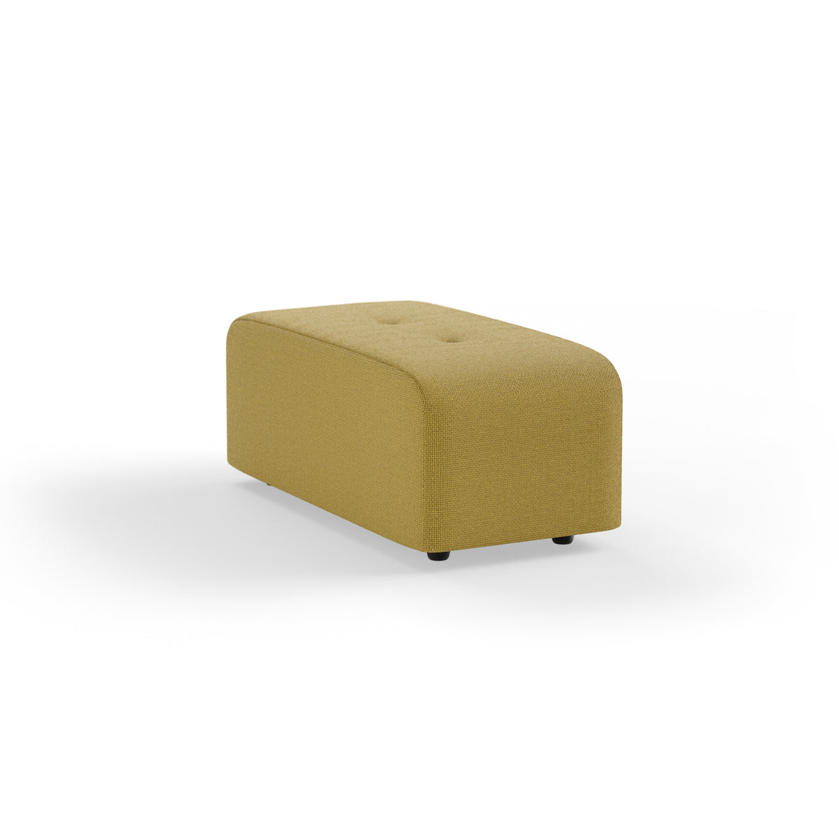 HKliving Vint hocker small Burnt Ochre