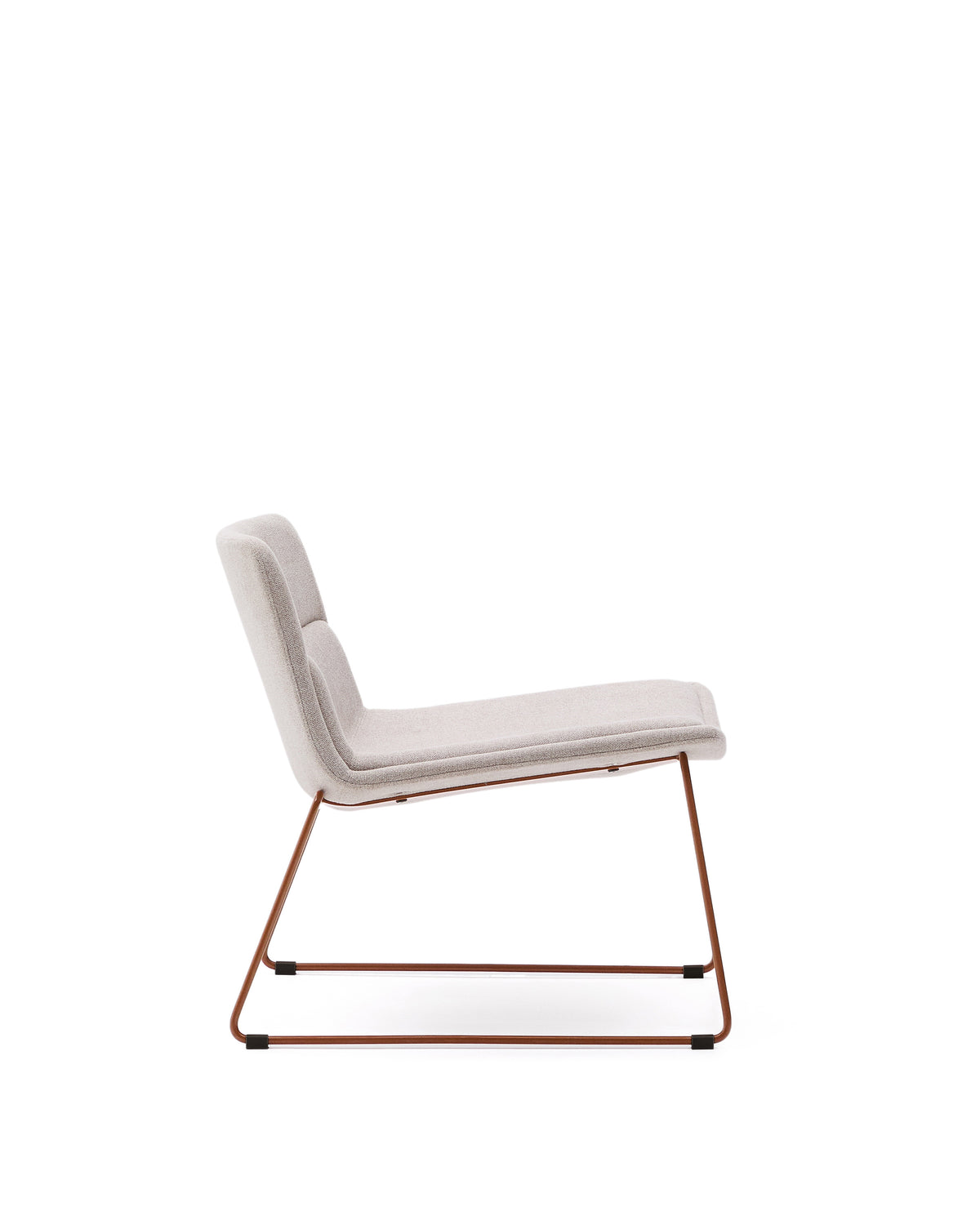 Kave Home Zahara fauteuil Beige/Terracotta