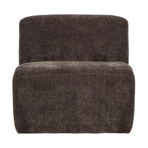 WOOOD Mojo Base 1-zits bank rib Bruin