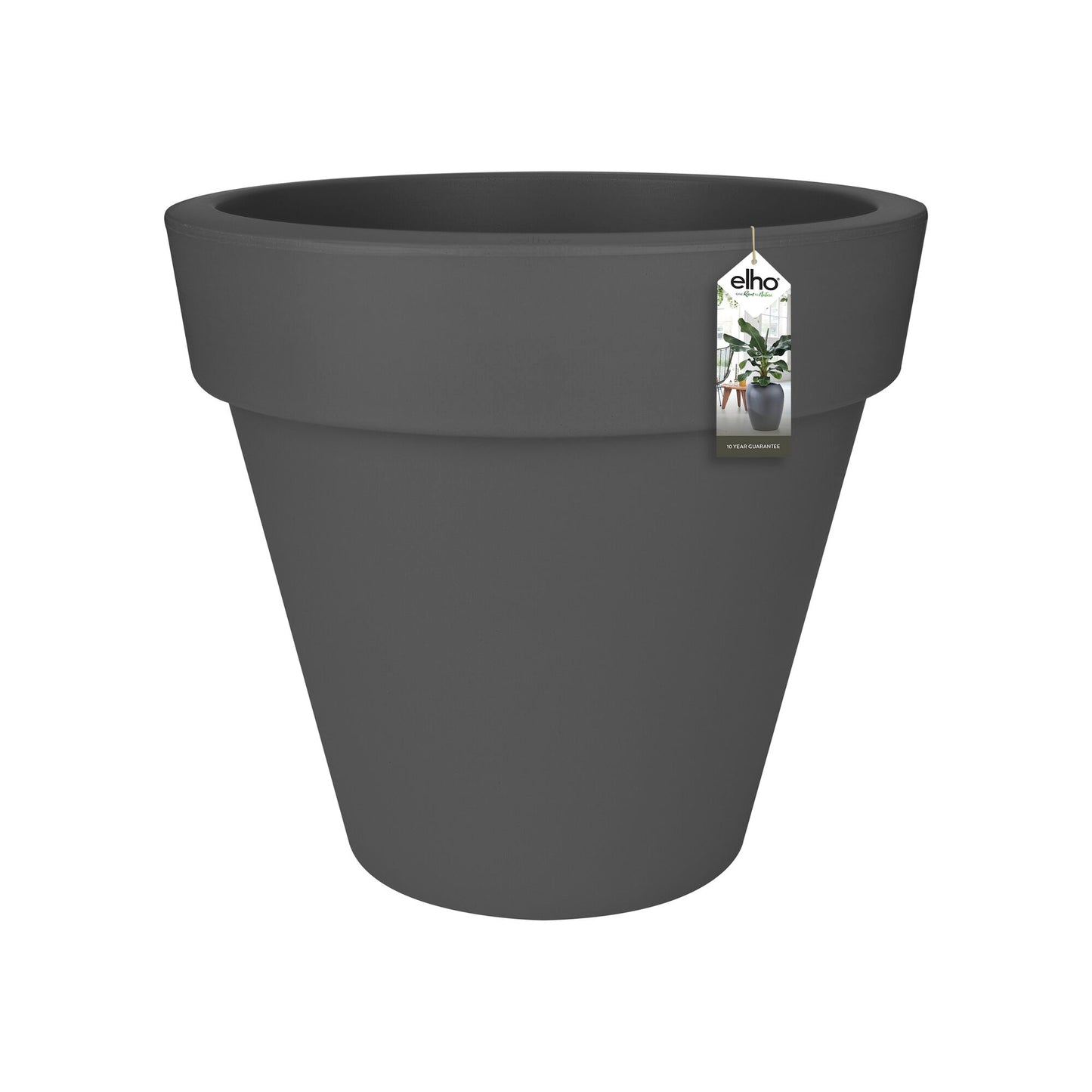 Elho Pure Round bloempot Ø80 Antraciet