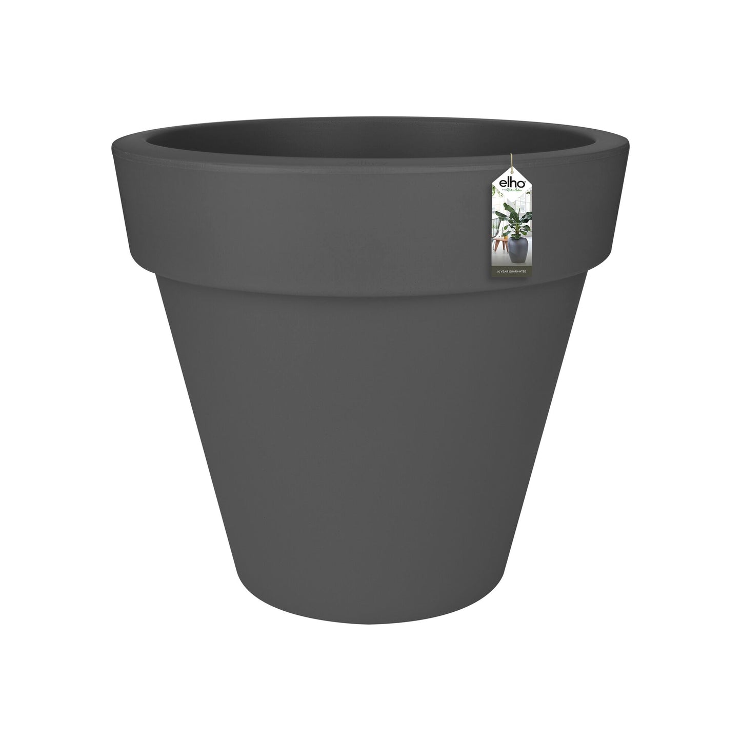 Elho Pure Round bloempot Ø120 Antraciet