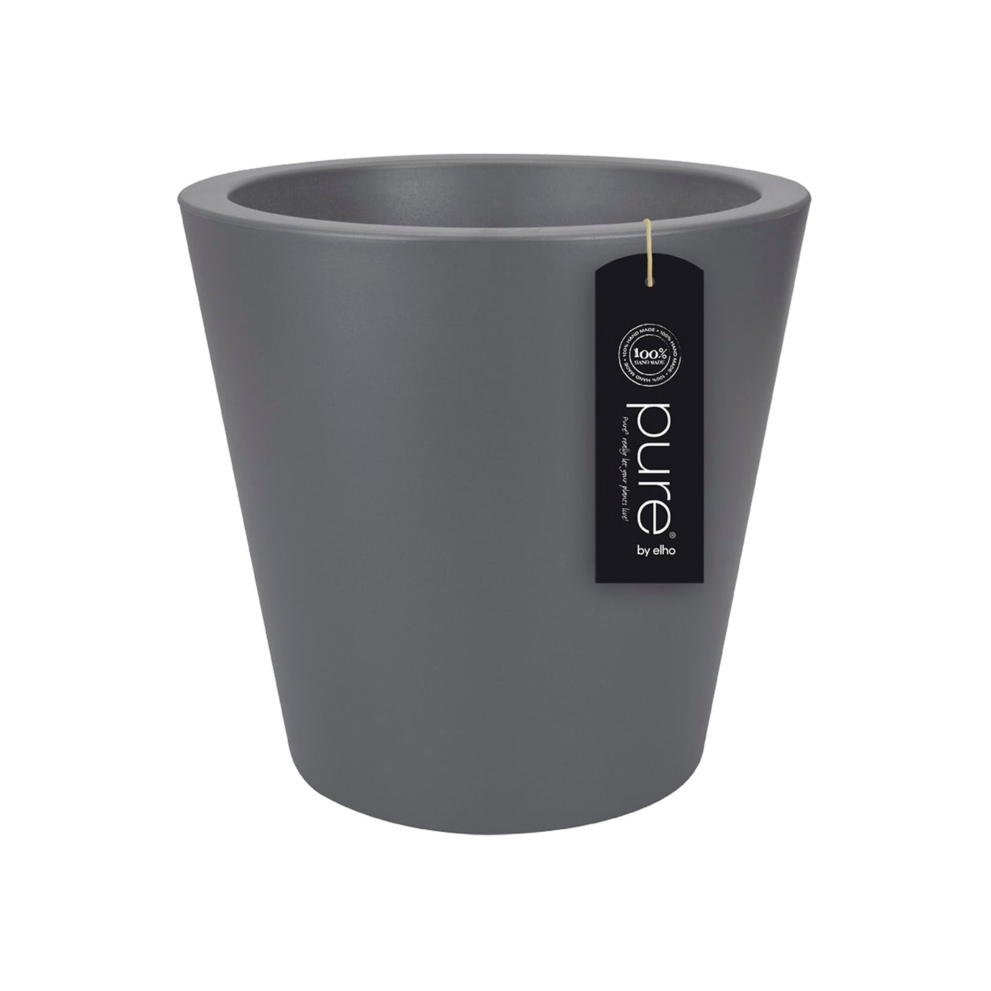 Elho Pure Straight Round bloempot Ø65 cm Antraciet