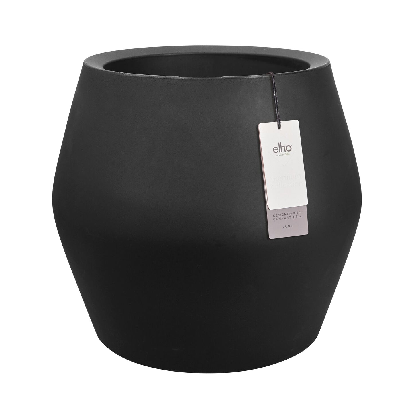 Elho June Split Low bloempot Ø46 cm Zwart