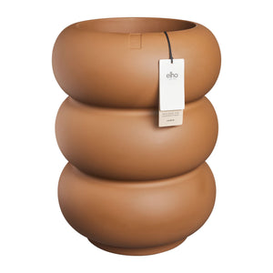 Elho Amber Roll High bloempot Ø43 cm Karamel