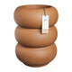 Elho Amber Roll High bloempot Ø43 cm Karamel