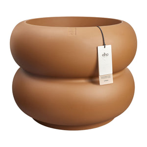 Elho Amber Roll Low bloempot Ø60 cm Karamel