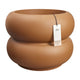 Elho Amber Roll Low bloempot Ø60 cm Karamel