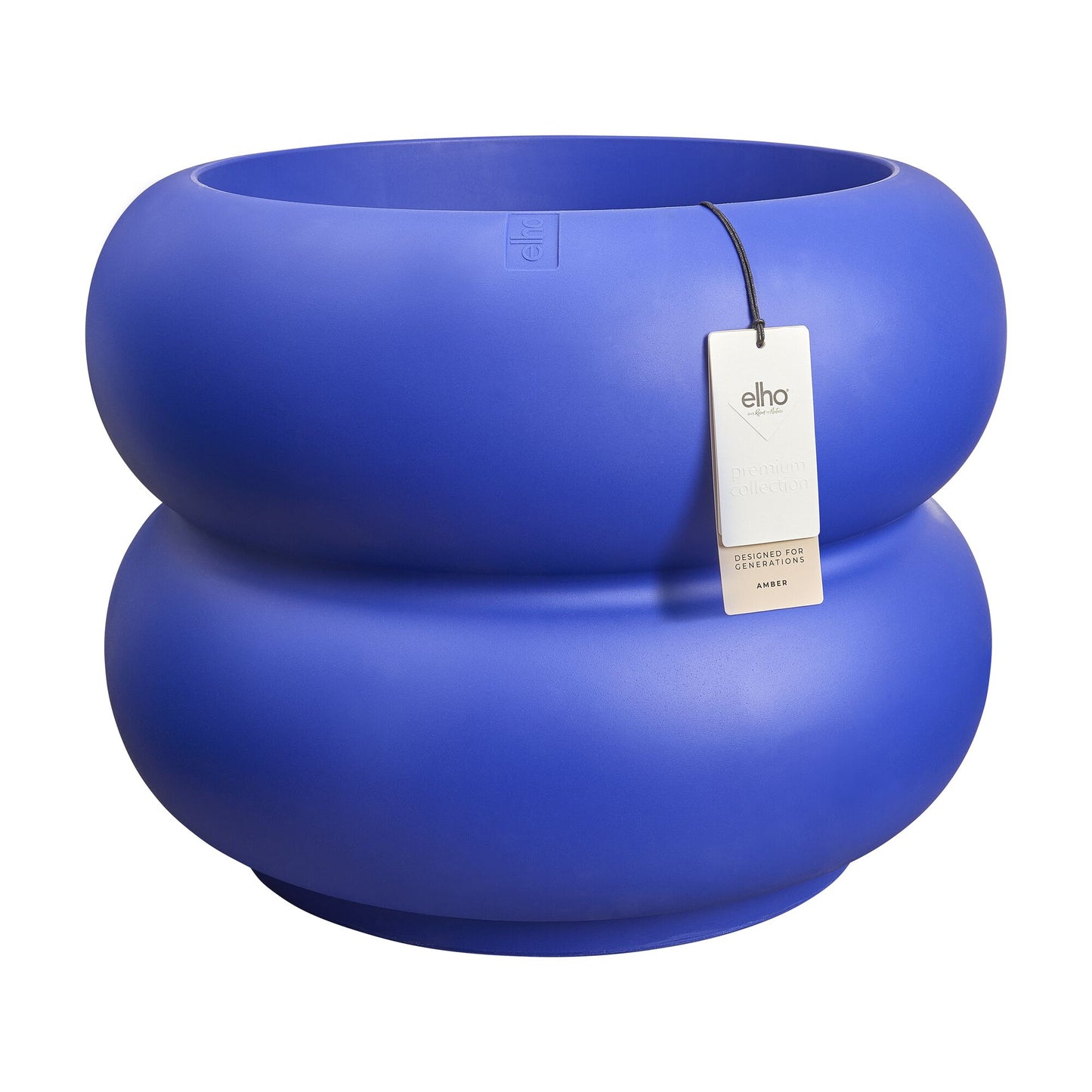 Elho Amber Roll Low bloempot  Ø60 cm Royal Blue