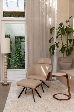Zuiver Frie fauteuil Beige