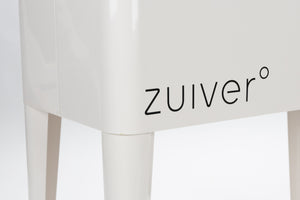 Zuiver Cooler Be Cool koelbox met wieltjes Cream