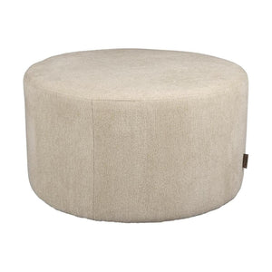 Dutchbone Rocca poef Latte