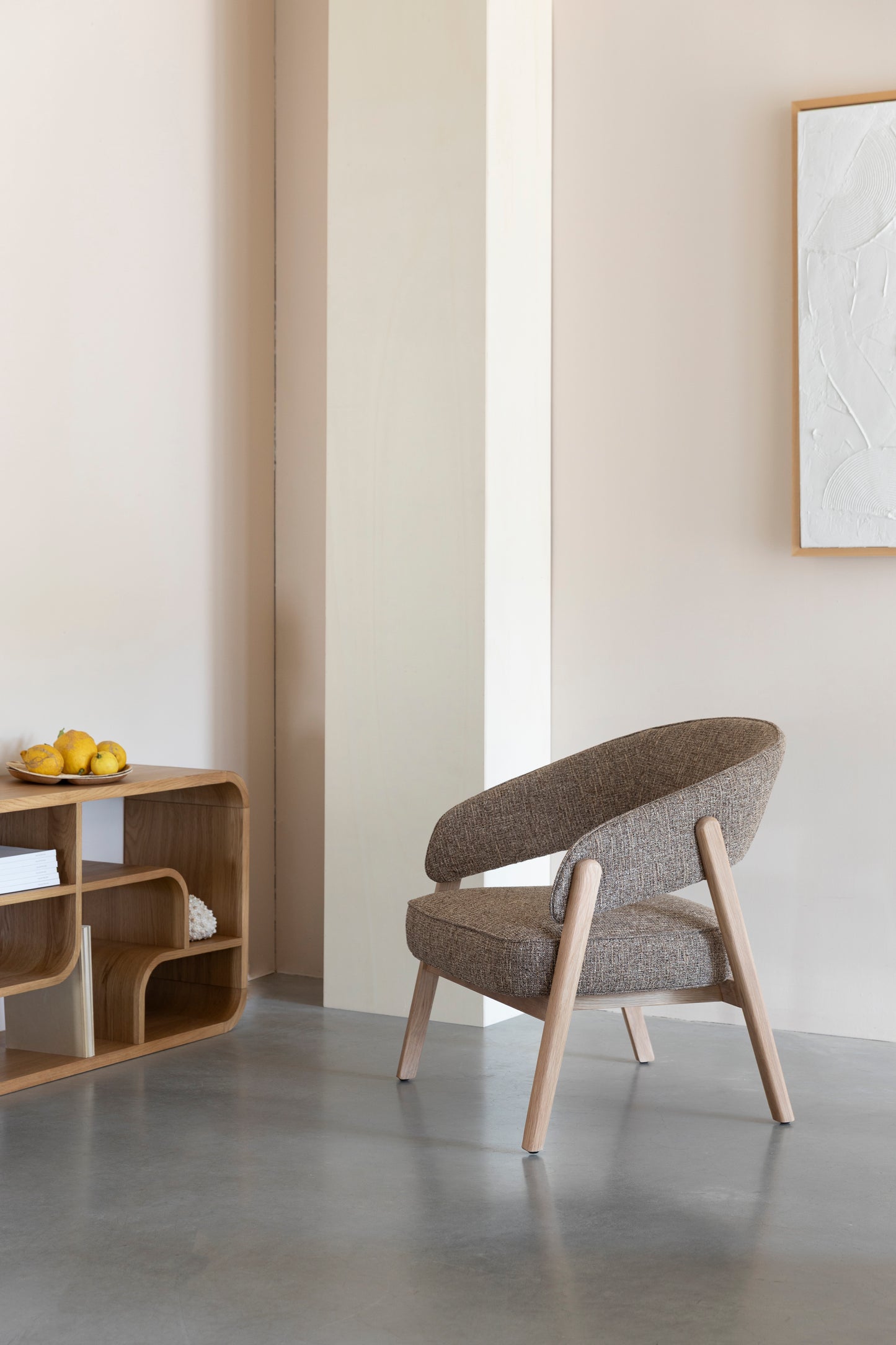 Zuiver Bright fauteuil Beige