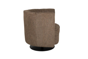 Dutchbone Flower fauteuil Brown